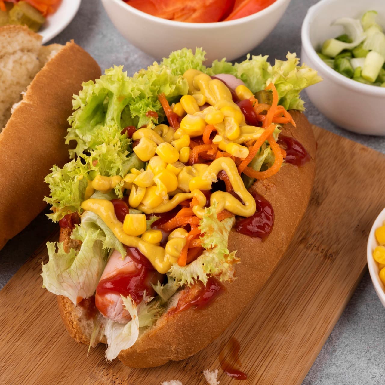 Hot dog completo