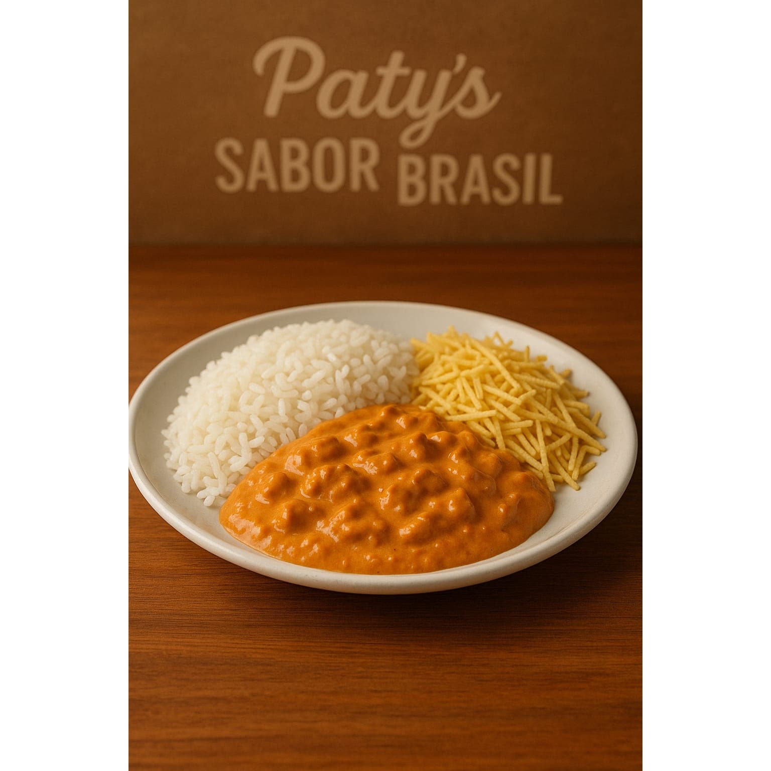 Strogonoff (frango ou carne) - Strogonoff (chicken or beef)